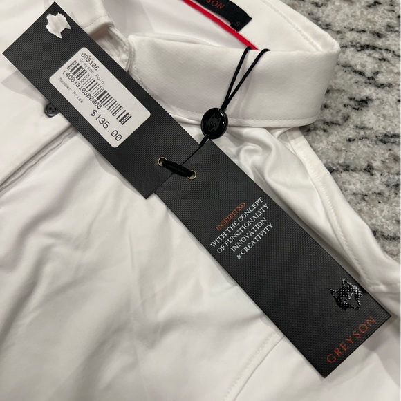 Greyson Scarlett Long Sleeve Polo white size small - Picture 8 of 10